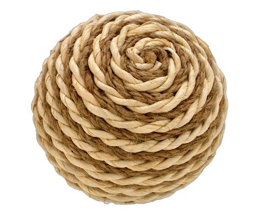 Bola decorativa Volare Marrom e Palha, brown | WestwingNow