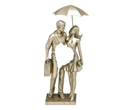 Casal Decorativo Duetto Dourado | Westwing