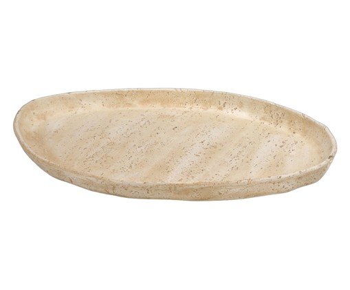 Bandeja Decorativa Bravon Bege e Branco, beige | WestwingNow
