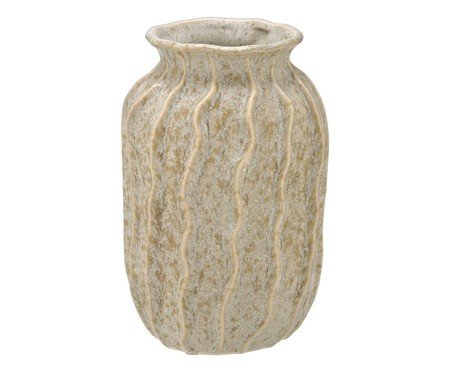 Vaso Decorativo Orvian Cinza e Marrom | Westwing