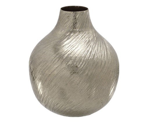 Vaso Decorativo Solvar Prateado, silver or metallic | WestwingNow