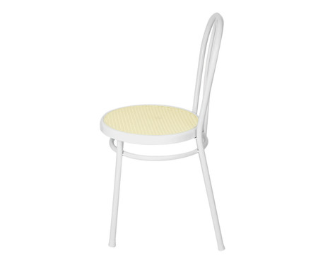 Cadeira Vienna - Branco e Natural | WestwingNow
