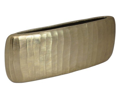 Floreira Decorativa Linear Dourado, gold | WestwingNow