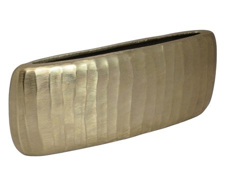 Floreira Decorativa Linear Dourado | Westwing