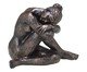 Escultura Decorativa Essencial Bronze e Preto, Bronze | WestwingNow