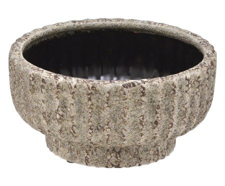 Cachepot Decorativo Grevia Cinza | Westwing