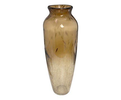 Vaso Decorativo Elaro Âmbar e Marrom, Ambar | WestwingNow