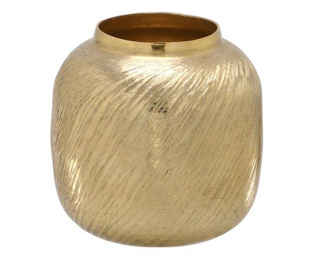 Vaso Decorativo Kalyon Dourado | Westwing