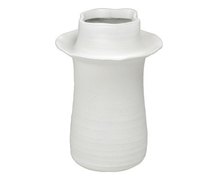 Vaso Decorativo Zorvex Off-White | Westwing