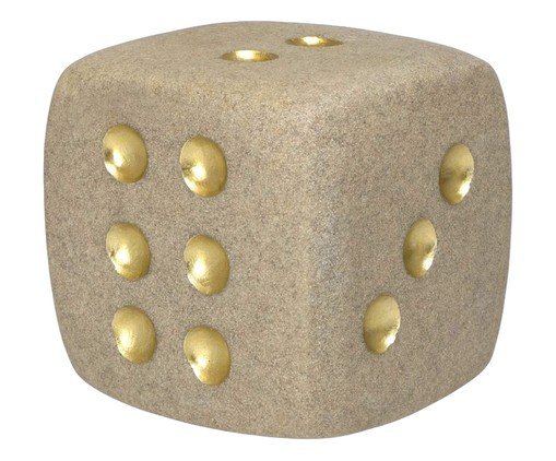 Dado Decorativo Areia Areia e Dourado, beige | WestwingNow