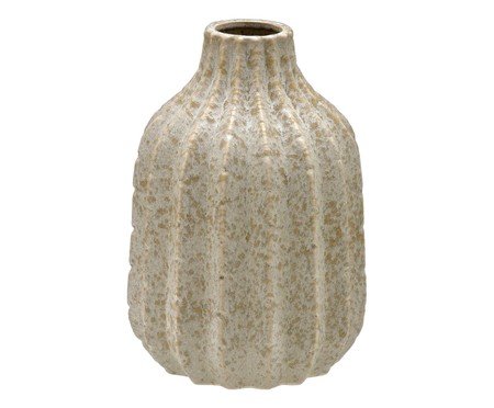 Vaso Decorativo Sylen Cinza e Marrom | Westwing