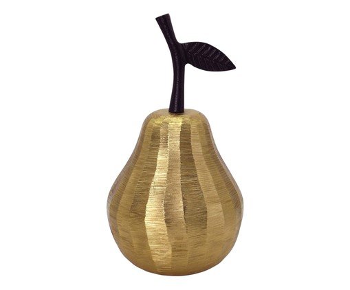 Pera Decorativa Aurpera Dourato e Preto, gold | WestwingNow