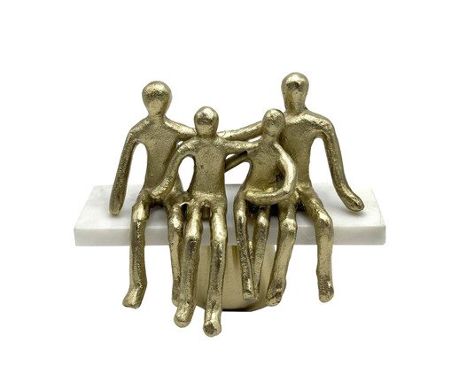 Escultura Decorativa Criação Dourado, gold | WestwingNow