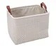 Cesto Organizador Vimini Creme e Marrom, beige | WestwingNow