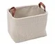 Cesto Organizador Vimini Creme e Marrom, beige | WestwingNow
