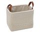 Cesto Organizador Vimini Creme e Marrom, beige | WestwingNow