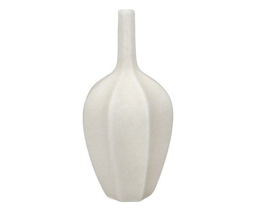 Vaso Decorativo Syrik Off-White, Off White | WestwingNow