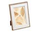 Porta-retrato Clarim Branco e Marrom, white | WestwingNow