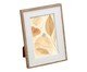 Porta-retrato Clarim Branco e Marrom, white | WestwingNow