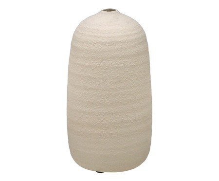 Vaso Decorativo Velix Off-White | Westwing