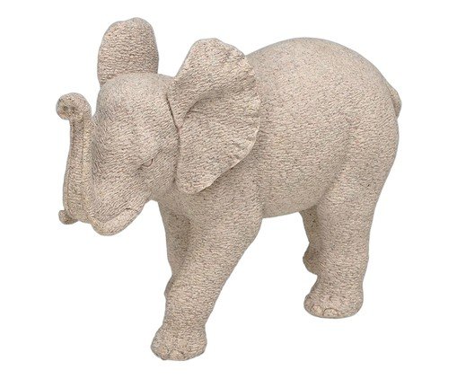Elefante Decorativo Imponente Areia, beige | WestwingNow