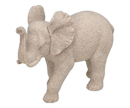 Elefante Decorativo Imponente Areia | Westwing