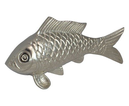 Peixe Decorativo Mariva Prateado | Westwing