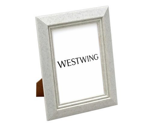 Porta-retrato Momentis Off-White, Off White | WestwingNow