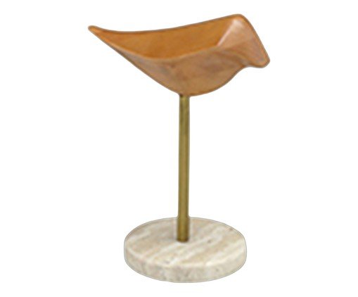 Pássaro Decorativo Celaris Marrom, brown | WestwingNow