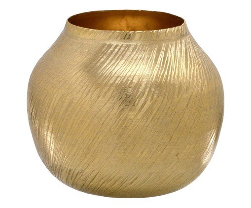 Vaso Decorativo Norvix Dourado, gold | WestwingNow