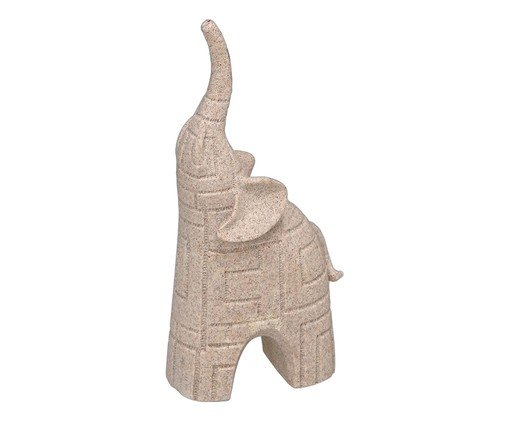 Elefante Decorativo Grandeza Areia, beige | WestwingNow