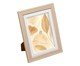Porta-retrato Framora Branco e Marrom, white | WestwingNow