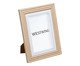 Porta-retrato Framora Branco e Marrom, white | WestwingNow
