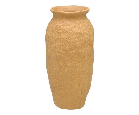 Vaso Decorativo Elvaria Ocre | Westwing