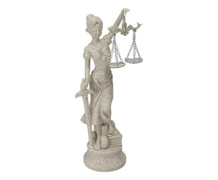 Dama da Justiça Decorativa Justa Areia | Westwing