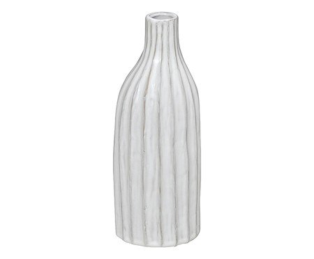 Vaso Decorativo Zoralia Branco e Cinza | Westwing