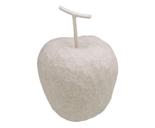 Maça Decorativa Pomara Branco e Dourado, white | WestwingNow