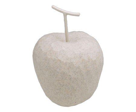 Maça Decorativa Pomara Branco e Dourado | Westwing
