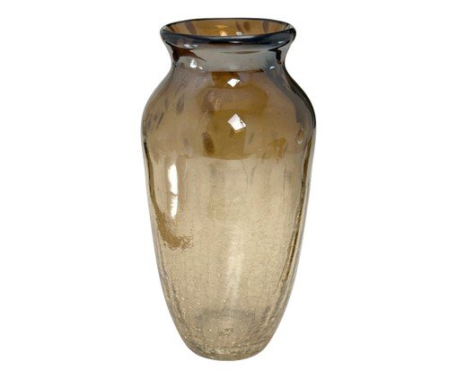 Vaso Decorativo Solyx Âmbar e Marrom, Ambar | WestwingNow