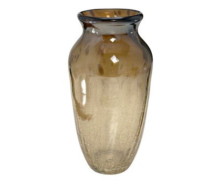 Vaso Decorativo Solyx Âmbar e Marrom | Westwing