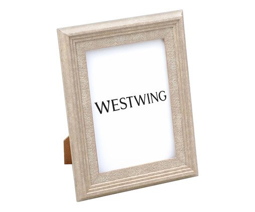 Porta-retrato Imagina Areia, beige | WestwingNow