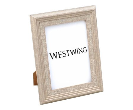 Porta-retrato Imagina Areia | Westwing