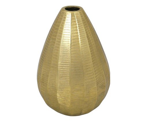 Vaso Decorativo Varnel Dourado, gold | WestwingNow
