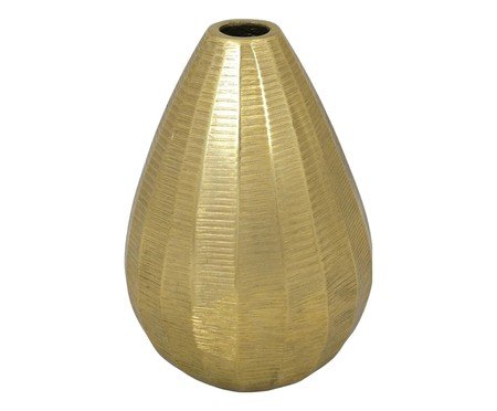 Vaso Decorativo Varnel Dourado | Westwing