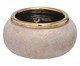 Cachepot Decorativo Herbix Cinza e dourado, grey | WestwingNow