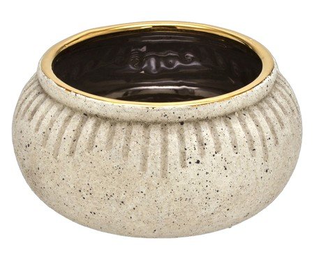 Vaso Decorativo Calyx Cinza | Westwing