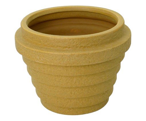 Cachepot Decorativo Vireta Ocre, brown | WestwingNow