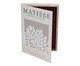 Caixa Decorativa Livro Matisse Marrom e Off-white, brown | WestwingNow