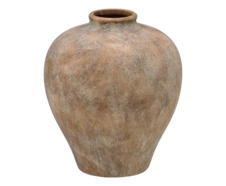 Vaso Decorativo Selvaria Cinza e Marrom | Westwing