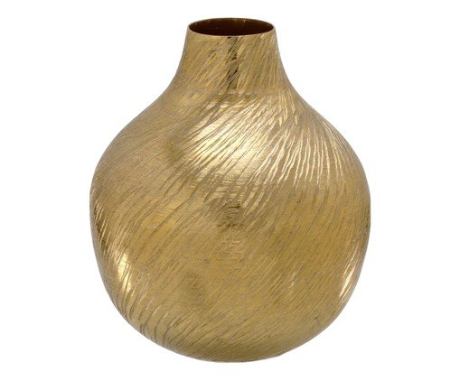 Vaso Decorativo Orelix Dourado, gold | WestwingNow